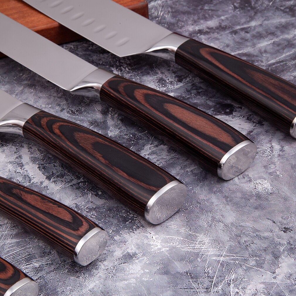 5pcskitchen Knives Set Chef Knife Utility Knife Santoku Knife -  Canada
